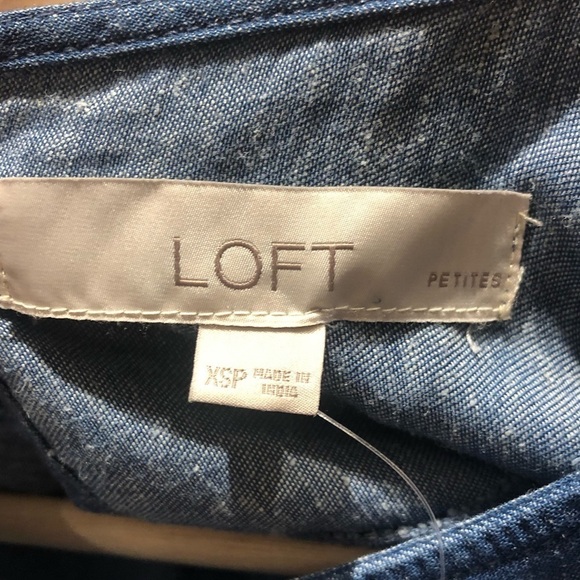 Loft chambray denim shirt. - Picture 6 of 11